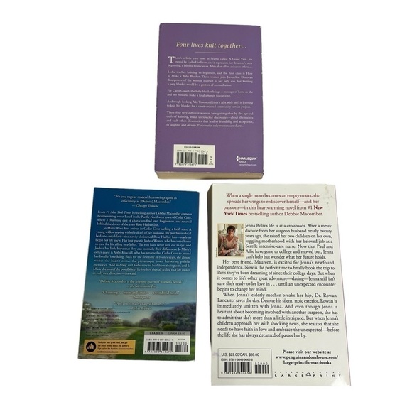 Debbie Macomber Fiction Books/Novels Lot/3 Trade Paperback Romance/Contemporary - Picture 2 of 8